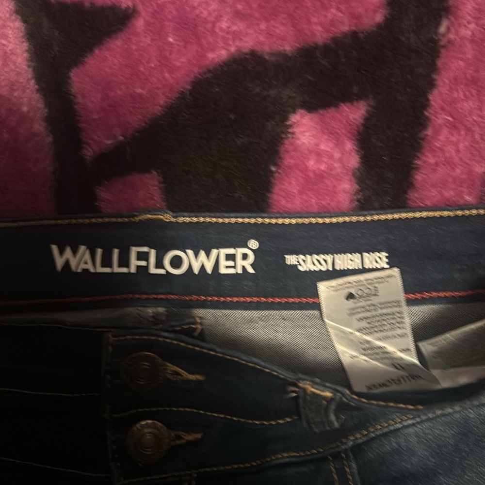 NWOT Wallflower Jean shorts - Picture 3 of 4